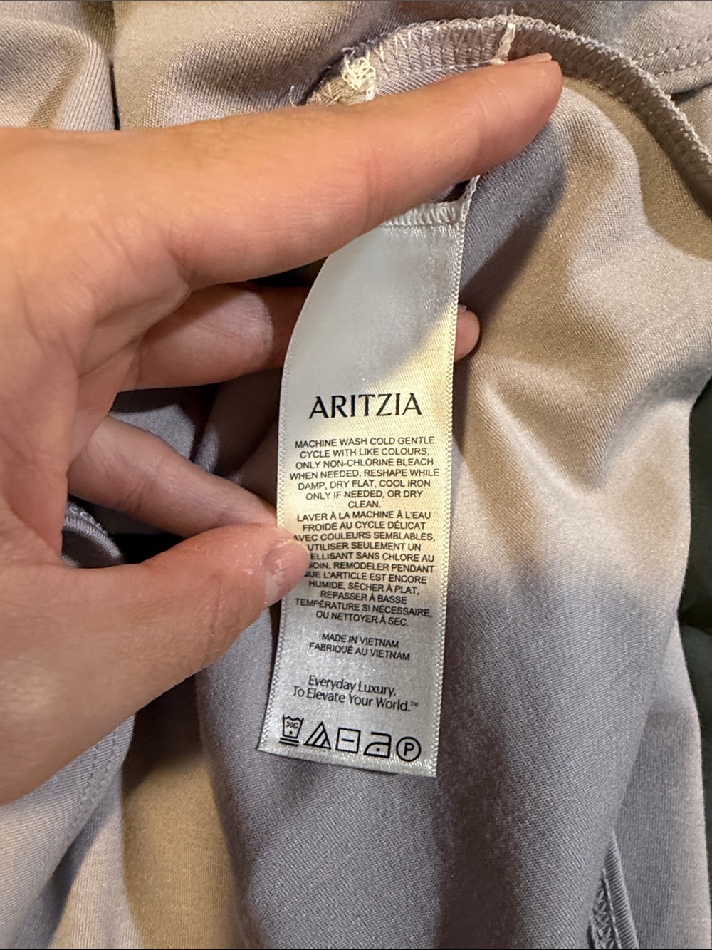 Wilfred aritzia grey Crewneck Dress - Picture 4 of 5